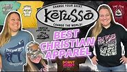 BEST CHRISTIAN TEE SHIRT DESIGNS! Faith-Based Apparel Haul from KERUSSO