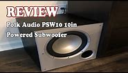 Polk Audio PSW10 10in Powered Subwoofer 2021 Review