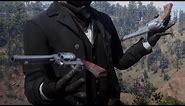 Red Dead Redemption 2 - All Gun Spinning Tricks Animations (First and Third Person)