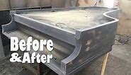 1950's Baldwin Piano Restoration - Before and After Transformation