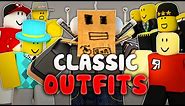 CLASSIC ROBLOX PLAYERS OUTFITS