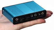 USB 6 Channel 5.1 Surround External Sound Card for PC, Laptop & Note Quick Review