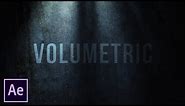 After Effects Tutorial: Volumetric Light and Dust (No Plugins)