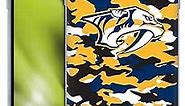 Head Case Designs Officially Licensed NHL Camouflage Nashville Predators Soft Gel Case Compatible with Apple iPhone 13 Pro Max