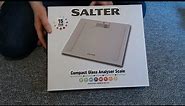 Salter Compact Glass Analyser Scale unboxing and review