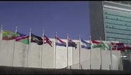 Flags at the United Nations