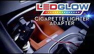 LEDGlow | Cigarette Lighter Power Adapter for LED Light Kits and Other 12 Volt Accessories