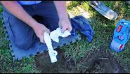 How to Repair a Broken Irrigation Pipe
