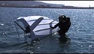 How to Sail - Capsize a 2 person sailboat