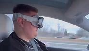 VIDEO: Tesla owners warned not to wear Apple virtual reality headsets while driving