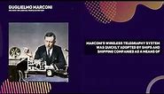 Guglielmo Marconi - Inventor Wireless Telegraphy (Italy)