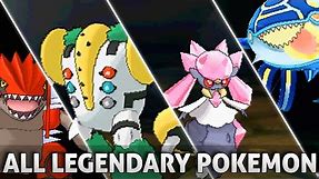 Pokemon ORAS: All Legendary Pokemon and Forms w/ Signature Moves! (Omega Ruby and Alpha Sapphire)