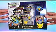 Opening a Pokemon Celebrations Deluxe Pin Box!