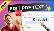 How to Edit Text in PDFs on Mac for Free (4 Easy Methods)?