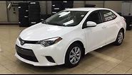 2016 Toyota Corolla LE Review
