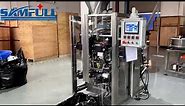 Volumetric cup filler vffs vertical form fill seal packing machine for 2kg white sugar