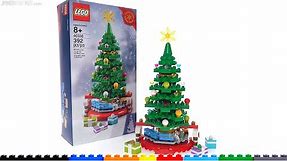 LEGO Christmas Tree 2019 Holiday promotional set 40338 review!
