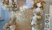 Champagne gold sequin wall