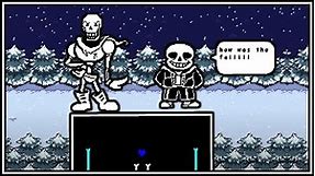 HOW WAS THE FALL BUT IT'S A PLAYABLE GAME...??? - Undertale Fangame Meme