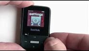 SanDisk Sansa Clip Zip MP3 Player Unboxing and Demo
