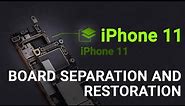 iPhone 11 PCB Layer Separation and Restoration | Motherboard Repair