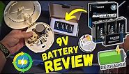 Taken 9 Volt Batteries 4 Pack USB Rechargeable - Review