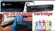How to Refill Hp 207A/W2210A Toner Cartridge Simple step..Hp toner 207A Recycle/Reuse/Refill 2022.