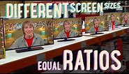 Equal Ratios | All Those Different Size Screens | PBSMathClub