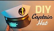 How to make a Paper Captain Hat (Marine Hat) quick and easy- Momuscraft