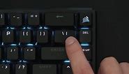 Getting Started with the CORSAIR K65 PRO MINI RGB 65% Optical-Mechanical Gaming Keyboard