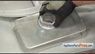 How To: Bosch/Thermador/Gaggenau Drain Pump Cover 00611322