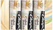 ChapStick Cake Batter Limited Edition Flavored Lip Balm Tubes - 0.15 Oz (Pack of 3)