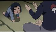 kid Sasuke and Kid Itachi cute moments || Sasuke's Childhood || Little Sasuke trains with Itachi ||