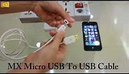 How to use a Lightning to Micro USB Adapter ?