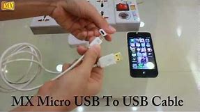 How to use a Lightning to Micro USB Adapter ?