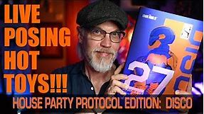 Live Posing House Party Protocol Edition: Hot Toys Iron Man MK 27 "Disco"