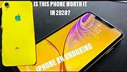 IPhone XR UNBOXING and REVIEW in 2020 BOOST MOBILE should you buy?