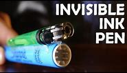 DIY Invisible Ink Pen! - Secret Message Spy Pen!!! ($2 Super Easy)