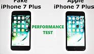 FAKE iPhone 7 Plus vs REAL Apple iPhone 7 Plus (Performance Test)