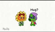 Solo meme animation Solar Flare from plants vz zombies heroes