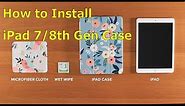 How to Install iPad 7th Gen Case / iPad 8th Gen Case 丨Floden Series
