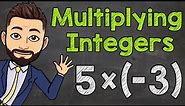 Multiplying Integers | How to Multiply Positive and Negative Integers