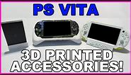 3D PRINTED PS Vita Accessories!
