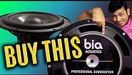 BIA Acoustics 6.5 Subwoofer Test | 6.5" Inch woofer sound testing