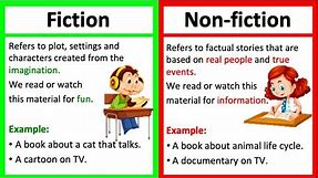 FICTION & NON-FICTION | Definition & Examples