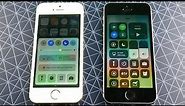 iPhone 5S iOS 10.3.3 vs iPhone 5S iOS 11 Public Beta 3