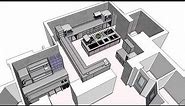 Small Restaurant Kitchen 3D Design & Layout Process