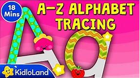 A-Z Alphabet Tracing (Uppercase Letters & Lowercase Letters) by KidloLand