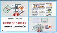 💡JUEGO DE CARTAS- Verbos y conjugación para la clase de español