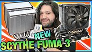 New Scythe FUMA 3 CPU Cooler Overhaul, High-End Fans, & Prototype Air Coolers